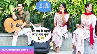 Mom Ab Mai Sakht Launda Ban Chuka Hoon Singing Reaction Prank  My Composed Song  Siddharth Shankar [upl. by Modestine]