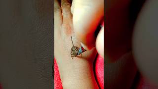 jhumka mehndi design  mehndi mehndidesign short youtubeshort tranding art shortsfeed [upl. by Nobie]