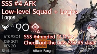 Arknights SSS old Tower Mountains Biotech AFK Guide LowLevel Squad  Logos [upl. by Nangatrad908]