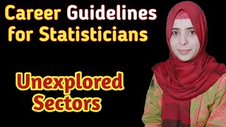 Where Can Statisticians Apply Their Skills Find Out Now  Unexplored Sectors  Wajiha Awan [upl. by Volkan]