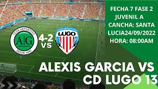 ALEXIS GARCIA VS LUGO 13 JUVENIL A LAF 2022 [upl. by Vanthe468]