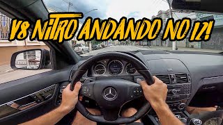 C63 AMG ACELERANDO TUDO ULTIMA ASPIRADA 63 V8 [upl. by Joh]