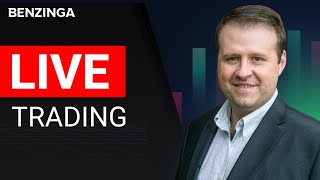 Live Trading With Benzinga  April 10th 2024 [upl. by Dressel]