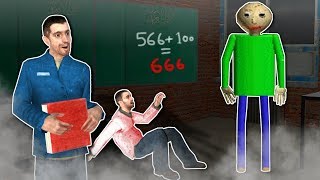 BALDIS BASICS ABANDONED SCHOOL  Garrys mod Gameplay  Gmod Baldi Survival [upl. by Ojiram180]