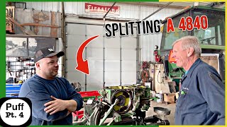 Heading Towards 10K John Deere 4840 Ring amp Pinion Removal [upl. by Oralia]