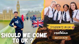 SHOULD WE COME TO UK AS STUDENT IN 2025 🇬🇧 International Student reality by Dinesh verma  Realdinu [upl. by Fahland]