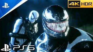 Anti Venom vs Venom PS5 Cinematic ULTRA Graphics Gameplay 4K 60FPS [upl. by Naujled]