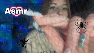 Asmr spider relaxation mouth sounds🕸️🕷️ [upl. by Hbahsur]