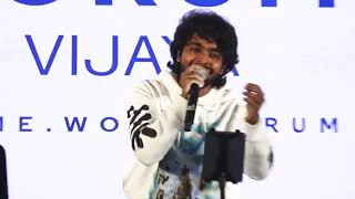 GV Prakash Live in  ANBE ANBE from DARLING at FORUM VIJAYA MALL gvprakash forummall [upl. by Yelrahc]