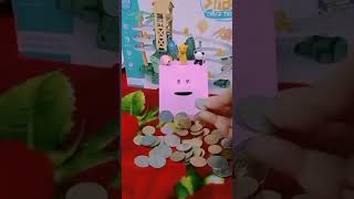 SO AWESOME FACE COIN PIGGY BANK MONKEY ASMR🐵💰💯 [upl. by Weissberg]