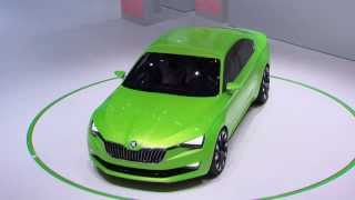 Skoda Vision C in Genf 2014 [upl. by Inar588]