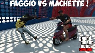 FAGGIO VS MACHETTE  GTA 5 ONLINE [upl. by Midian]