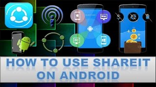 How to use shareit to transfer files from android to android [upl. by Nyvets262]