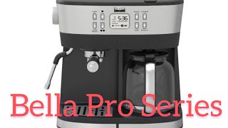 How to make espresso on a Bella Pro Series [upl. by Mihsah]