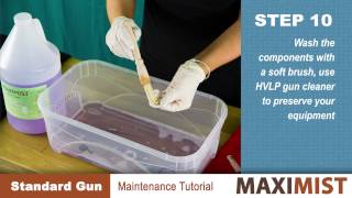 Maxi Mist  Spray tan gun Standard maintenance [upl. by Vincenz]