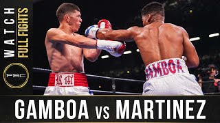 Gamboa vs Martinez FULL FIGHT July 27 2019  PBC on Showtime [upl. by Alah]