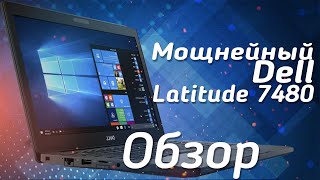 Обзор и Тест Мощного Ноутбука Dell Latitude 7480  Review [upl. by Kacie]