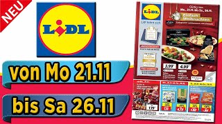 LIDL Prospekt  Angebote und Aktionen  Gültig von 2111 2022 [upl. by Ynove832]