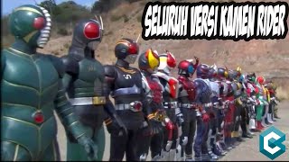 SELURUH KAMEN RIDER DARI WAKTU KE WAKTU [upl. by Jessica]