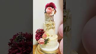 Elevate your tiered cake using simple techniques [upl. by Quitt]