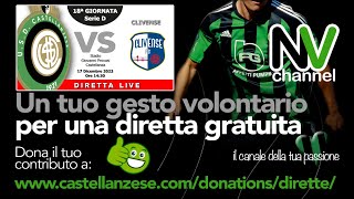 LIVE  Castellanzese  Clivense  18ª Giornata  Stagione 20232024 [upl. by Siugram]