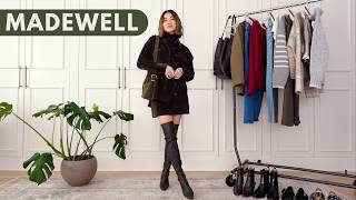 MADEWELL HAUL EVERYTHING 50 OFF  What to get during the Madewell sale best boots and sweaters [upl. by Aikemaj]