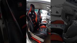 Vios เบาะเดิมแปลงทรงสปอร์ต customseats customcarseat เบาะซิ่ง เบาะแต่ง vios [upl. by Araht]