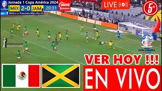 MÉXICO VS JAMAICA EN VIVO donde ver a que hora juega México vs Jamaica Partido Copa América mexi [upl. by Juna]