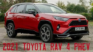 2021 Toyota Rav 4 Plug in Hybrid Goes for a Drive [upl. by Ekud]