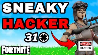 I Spectate A Hacker Trying To Hide His Cheats Aimbot  Wall Hacks Exposing Fortnite Hackers [upl. by Tartaglia]