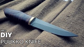 DIY puukko knife [upl. by Bron925]