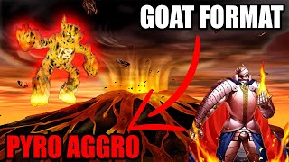 Pyro Aggro Deck Profile  Goat Format  YUGIOH [upl. by Atel]