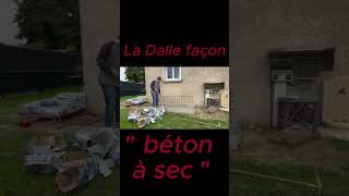 Le tassement du béton  Tuto DIY béton à sec [upl. by Acinej273]