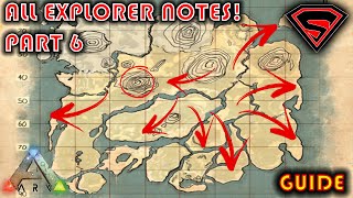 ARK SURVIVAL EVOLVED THE ISLAND ALL EXPLORER NOTES PART 6 ALL ARTIFACT CAVES [upl. by Ury796]