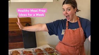 Healthy Meal Prep Ideas for an Entire Week of Food [upl. by Jobi818]