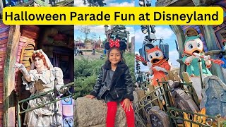 Disneyland Paris Halloween Parade An Indian Family’s Spooky Day Out [upl. by Rebme874]