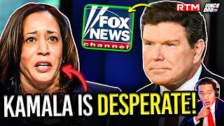 Kamala Campaign PANICS as She SHOCKINGLY Agrees to Fox News Interview [upl. by Merrili]