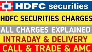 HDFC Securities App Review  HDFC Securities Zero Brokerage Plan  HDFC Securities Charges HDFC Sec [upl. by Lenox]