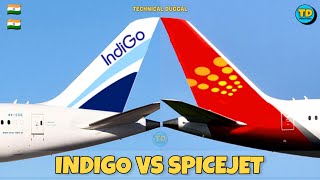 Indigo Vs Spicejet Comparison 2023 🇮🇳 [upl. by Anilah]