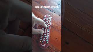 configurar control claro para decodificador Arris Nicaragua [upl. by Serrell]