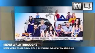 Upper Middle Bogan 2 2014 Disc 1 Australian DVD Menu Walkthrough [upl. by Htebaras]