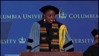 🇿🇼 Zimbabwean student Sharon Matongos inspirational graduation speech at Columbia University 2024 [upl. by Tsuda]