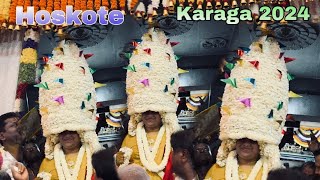 Hoskote Hasi karaga 2024 Sri Dharmaraya Swamy Temple Hoskote ​⁠​⁠ [upl. by Niamreg]