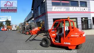 Forklift Gabelstapler погрузчик Manitou SLT 415E BD 4098T [upl. by Brookner]