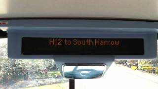 iBus Announcement  H12 to South Harrow [upl. by Storm877]