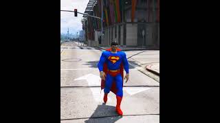 Superman Turns A Mouse Into A GIANT CAT in GTA 5 😱 shorts [upl. by Ised]