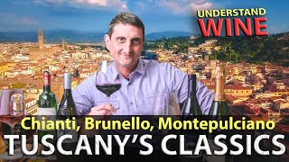 Which Tuscan Wine to Buy  Your Guide to Chianti Brunello Montalcino Vino Nobile di Montepulciano [upl. by Animar]