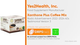 Xanthone Plus Coffee Mix Radio Ad 20222024 40s Testimonial Version 3 [upl. by Ignace]