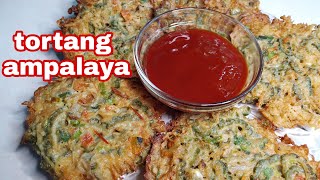 TORTANG AMPALAYA  BITTER GOURD OMELETTE [upl. by Asyla]