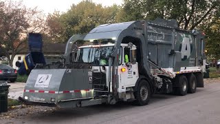 Advanced Disposal Curotto Can Garbage Truck Autocar McNeilus Meridian [upl. by Sweeney]